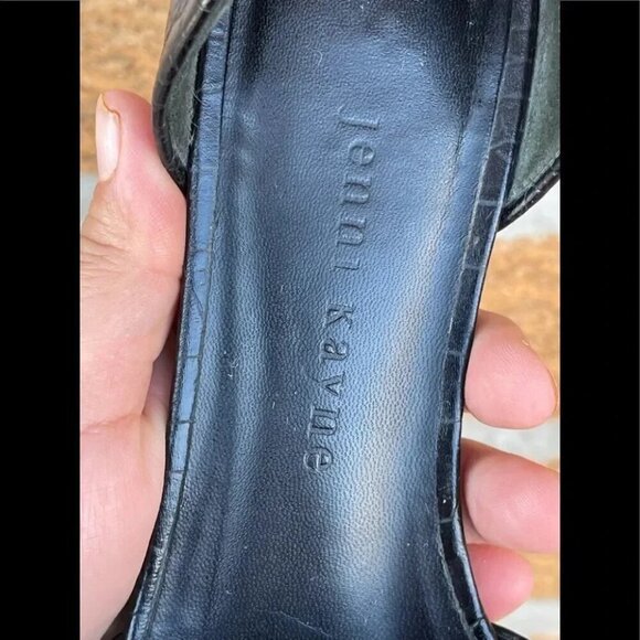 Jenni kayne Penny Loafer D’Orsay Flats in Woven Natural/Black, 6.5 - Picture 7 of 7